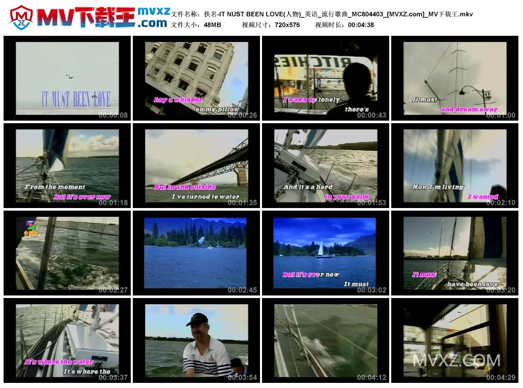 佚名-IT NUST BEEN LOVE(人物)_英语_流行歌曲_MC804403